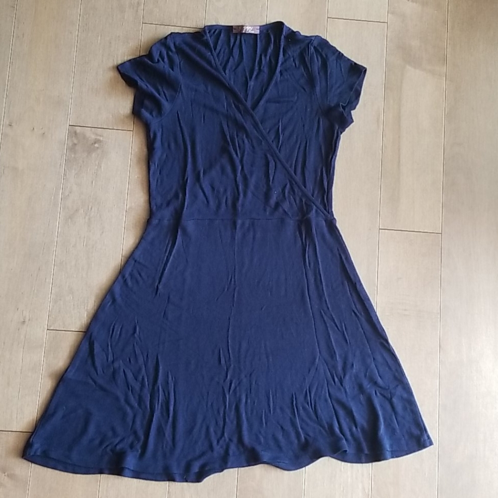 navy mini dress